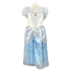 Cinderella Ball‎ Gown Dress Movie Disney Store Halloween Costume Lg 10/12